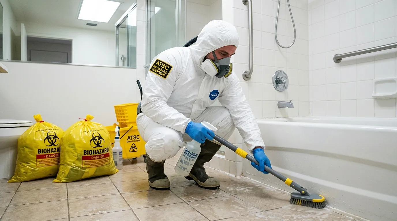 Decontamination equipment deployed for Blood Cleanup in Gilroy